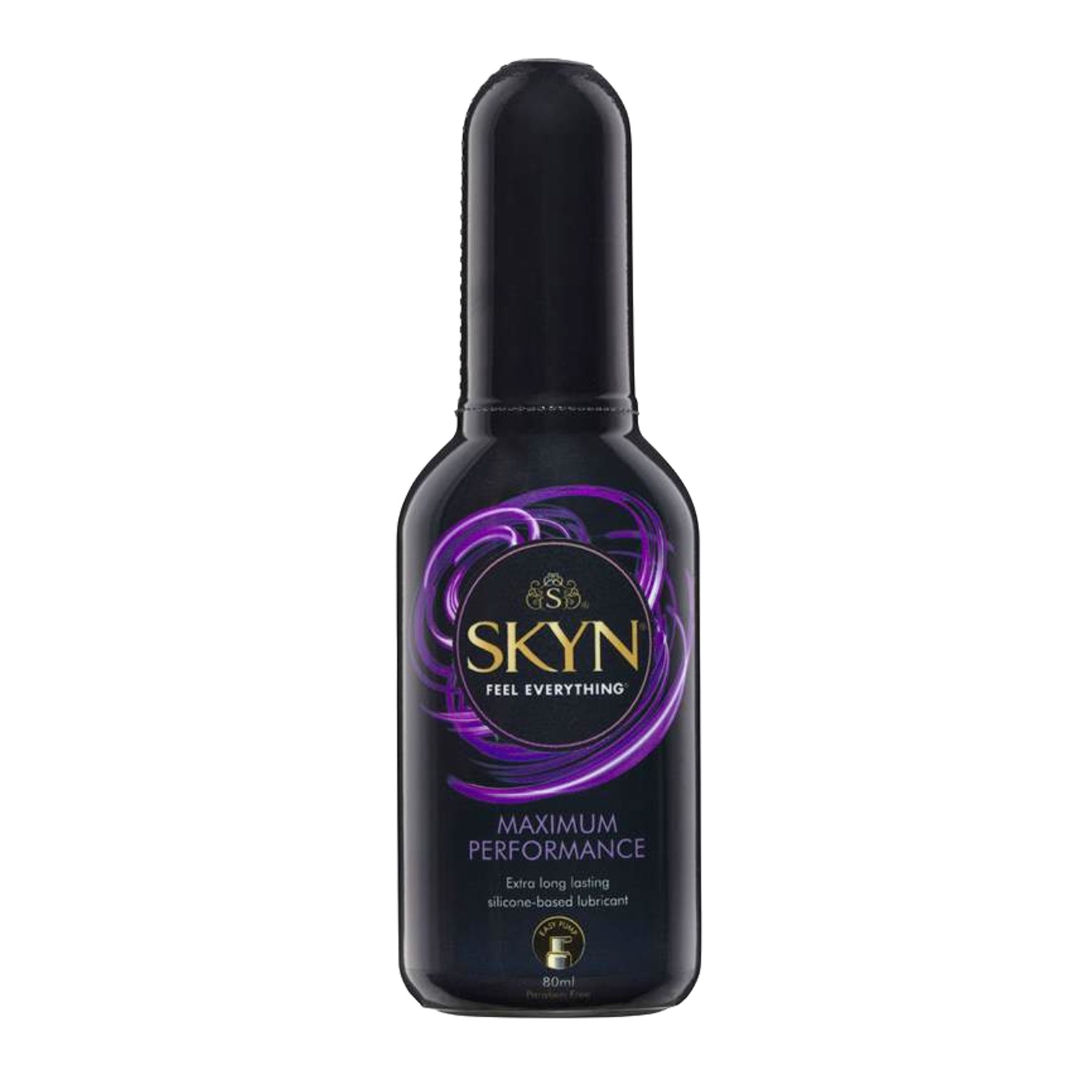 SKYN Maximum Performance Extra Long Lasting Silicone Based Lubricant 80ml ผลิตภัณฑ์เจลหล่อลื่นสูตรพรีเมี่ยมรูปแบบซิลิโคนเนื้อบางเบา สินค้านำเข้าจากต่างประเทศ