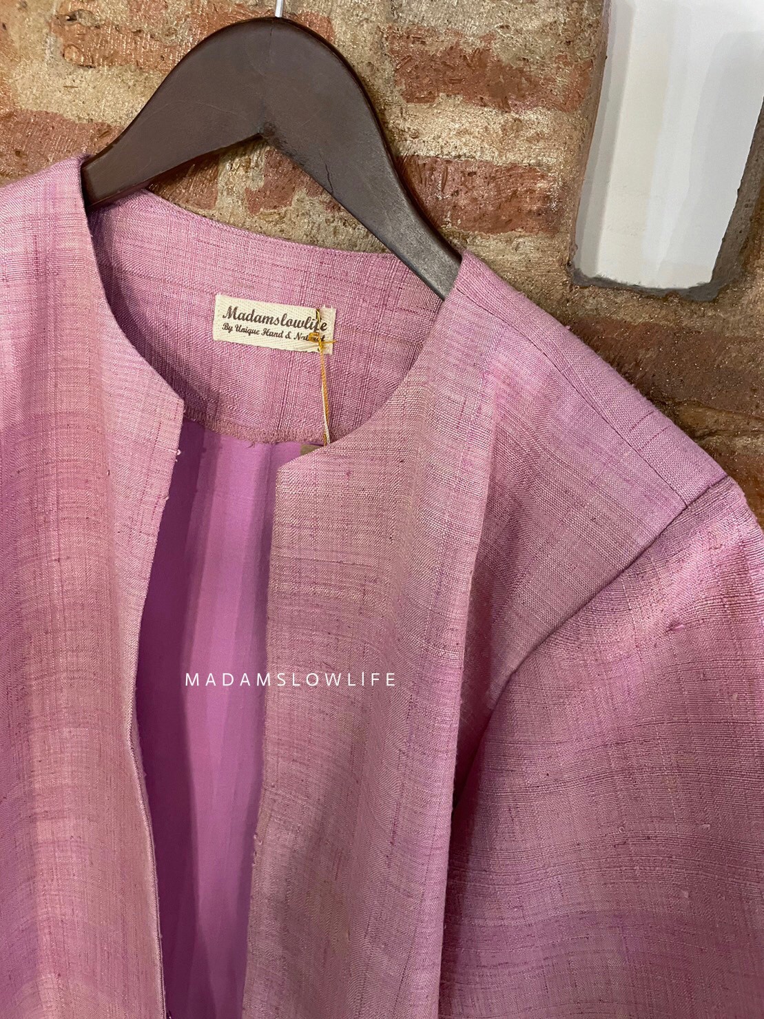 ชุดเสื้อคลุมยาวผ้าไหม