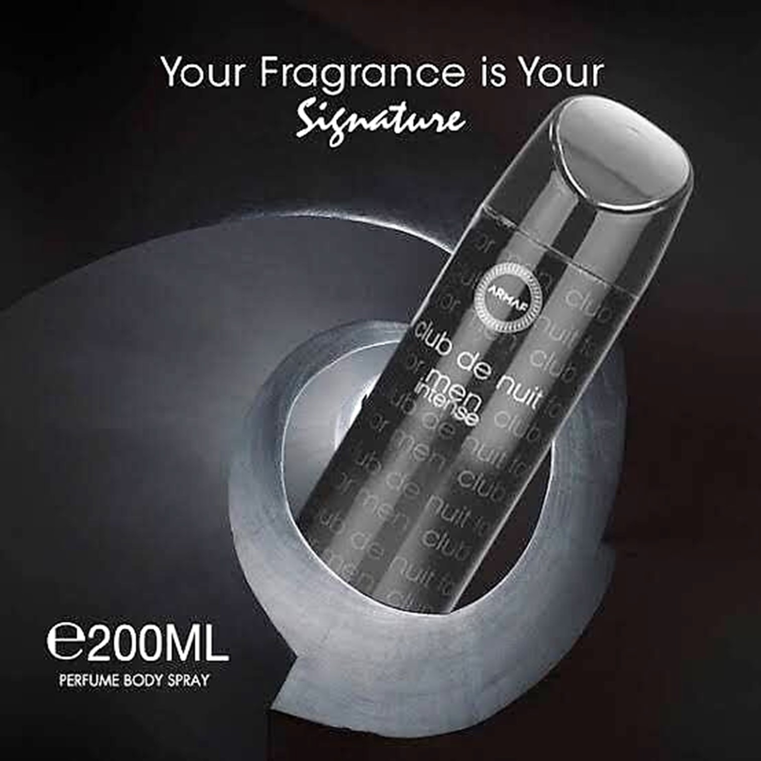 Armaf Club De Nuit Intense Man Perfume Body Spray 200ml สเปรย์น้ำหอมระงับกลิ่นกายกลิ่นหอมสุดพิเศษสำหรับผู้ชายสินค้านำเข้าจากต่างประเทศของแท้พร้อมส่ง