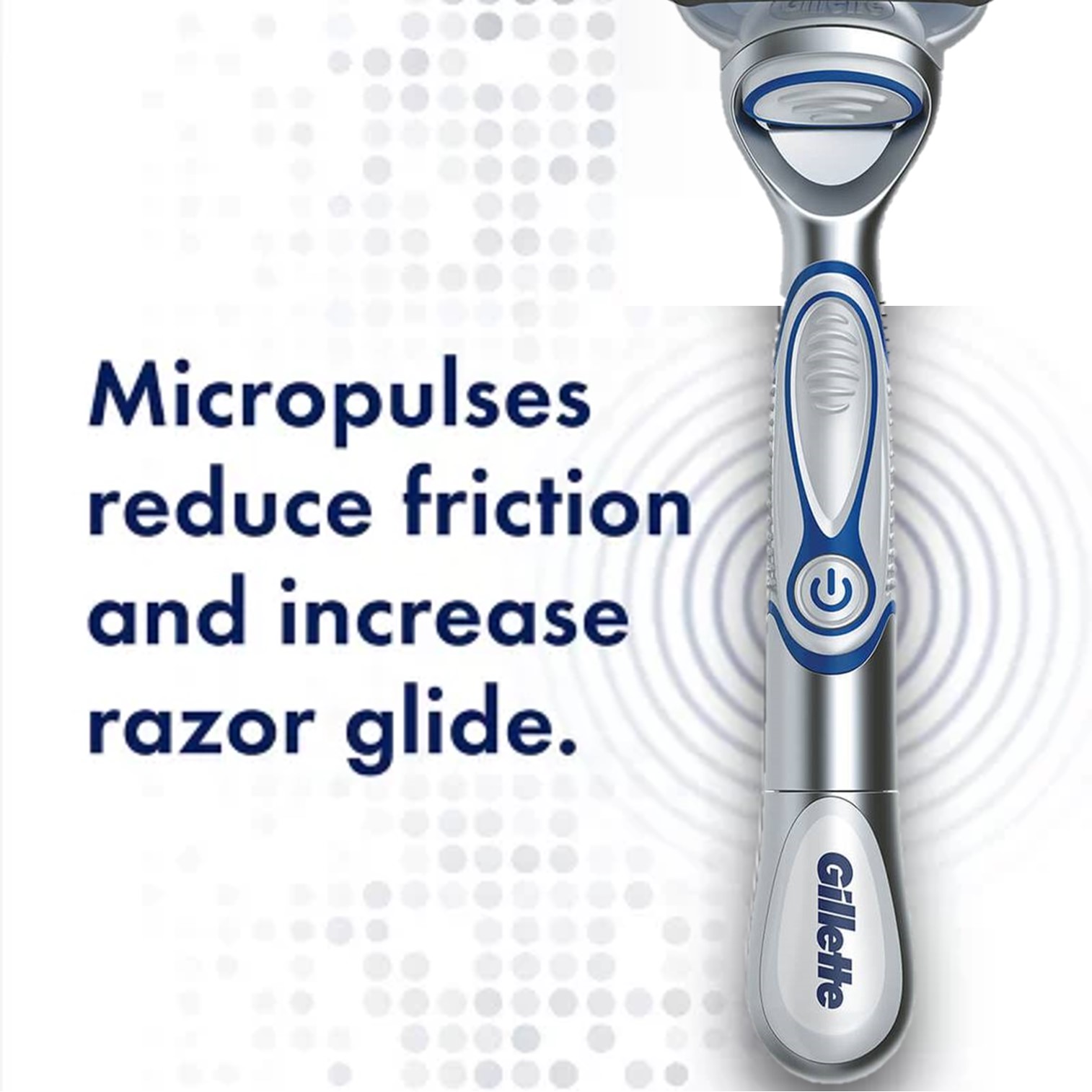 Gillette Skinguard Power Men’s Razor มีดโกนระบบสั่นรุ่นพิเศษสินค้านำเข้าจากออสเตรเลีย