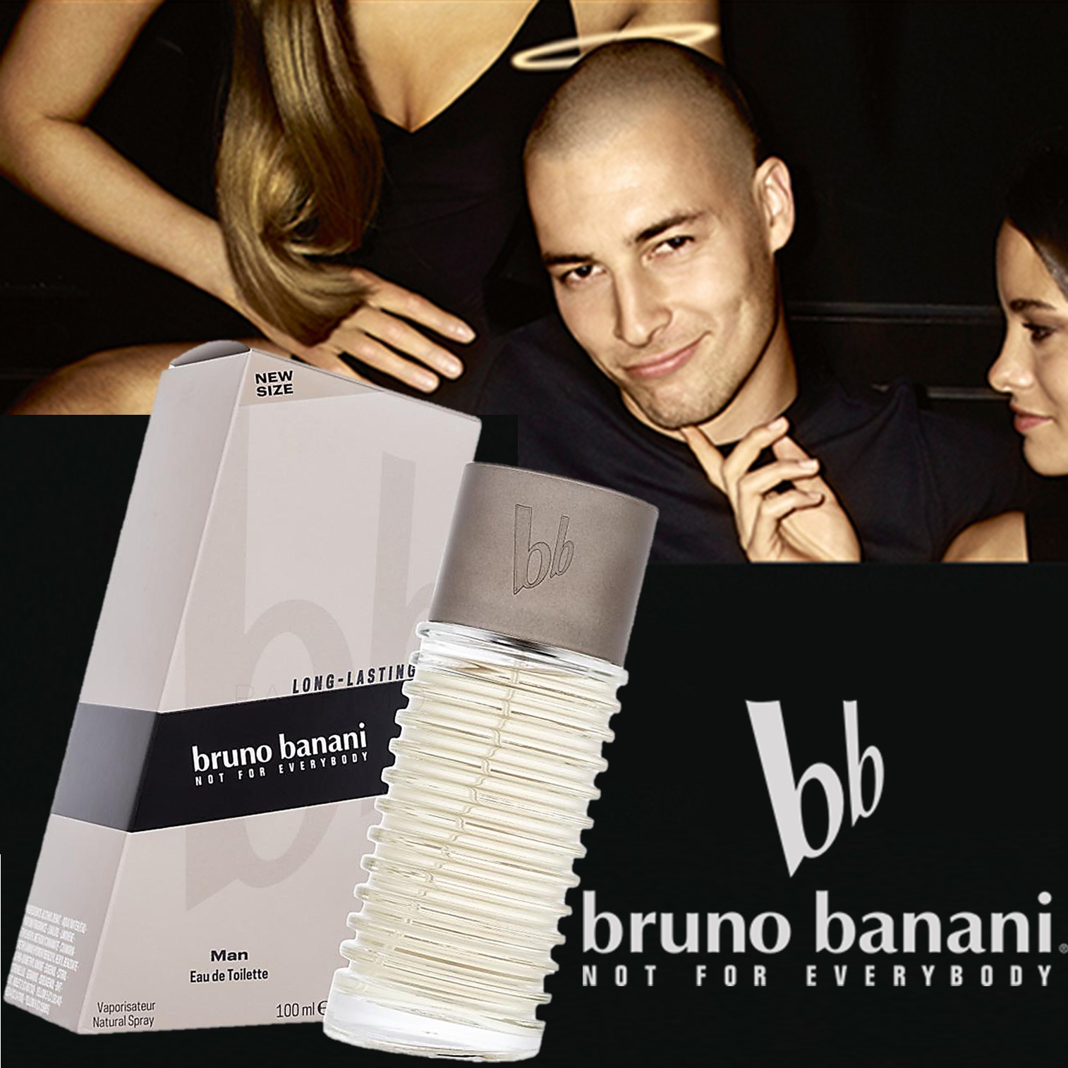 bruno banani Man Eau de Toilette Natural Spray 100ml น้ำหอมสำหรับผู้ชายกลิ่นหอมใหม่สุดพิเศษจากต่างประเทศรับประกันลิขสิทธิ์แท้พร้อมส่ง