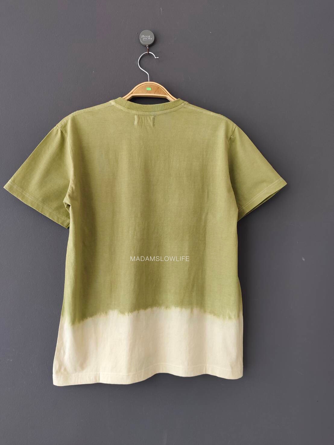 เสื้อยืดผู้ใหญ่ พิมพ์ลายช้าง มัดย้อมสีเขียว XS S M L XL 2XL