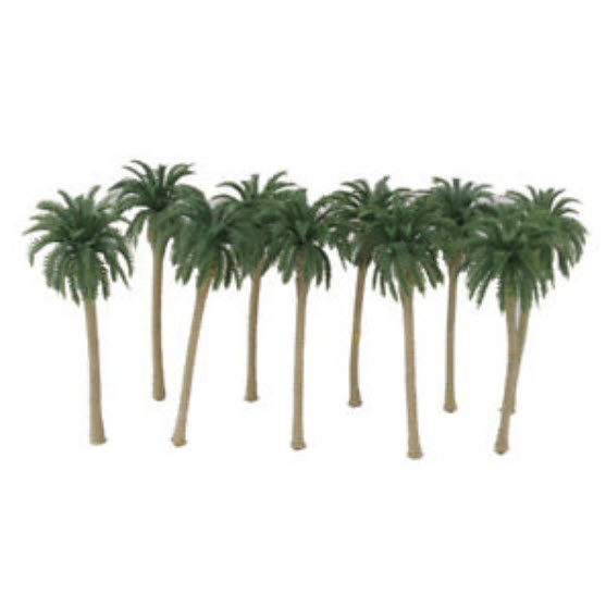 ต้นมะพร้าว (สเกล 1:150) สูง 7 ซ.ม. / 10 ต้น