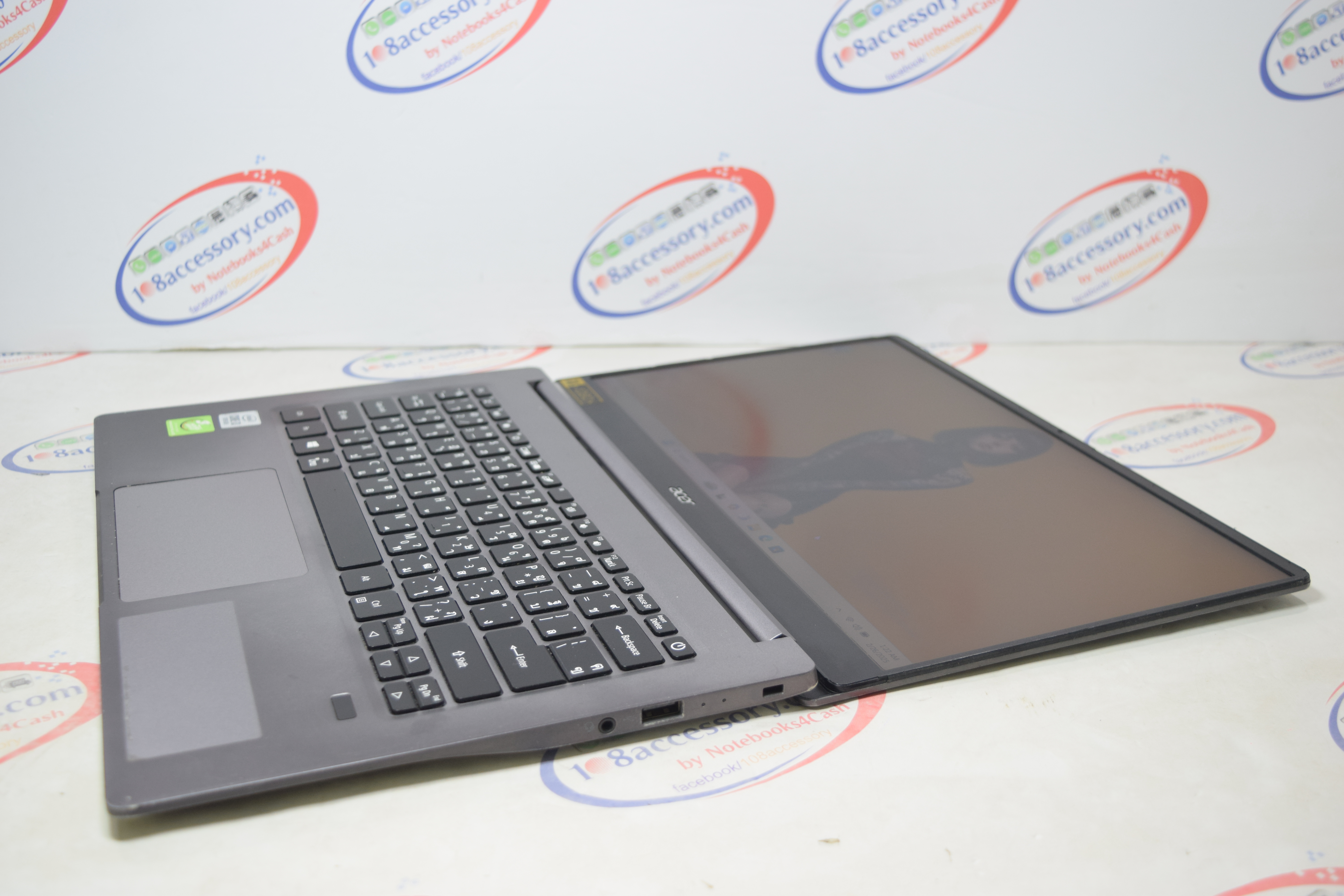 ขาย Acer Swift 3 14 นิ้ว IPS 60Hz ซีพียู Core i3 Gen10 เป็น SSD วินโดว์แท้ มีสแกนนิ้ว แค่ 6,990