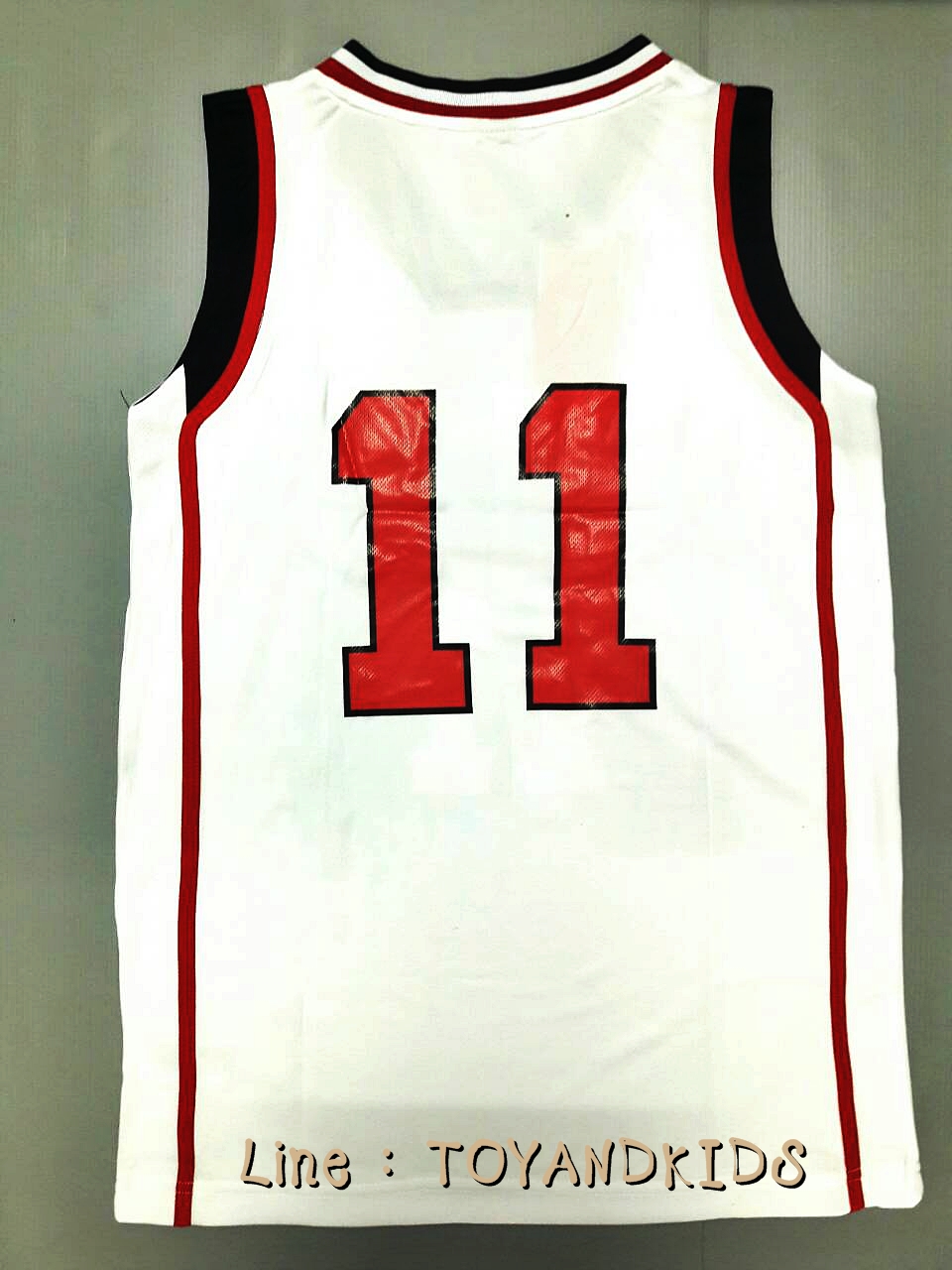 ชุดบาส SEIRIN No.11 สีขาว V2
