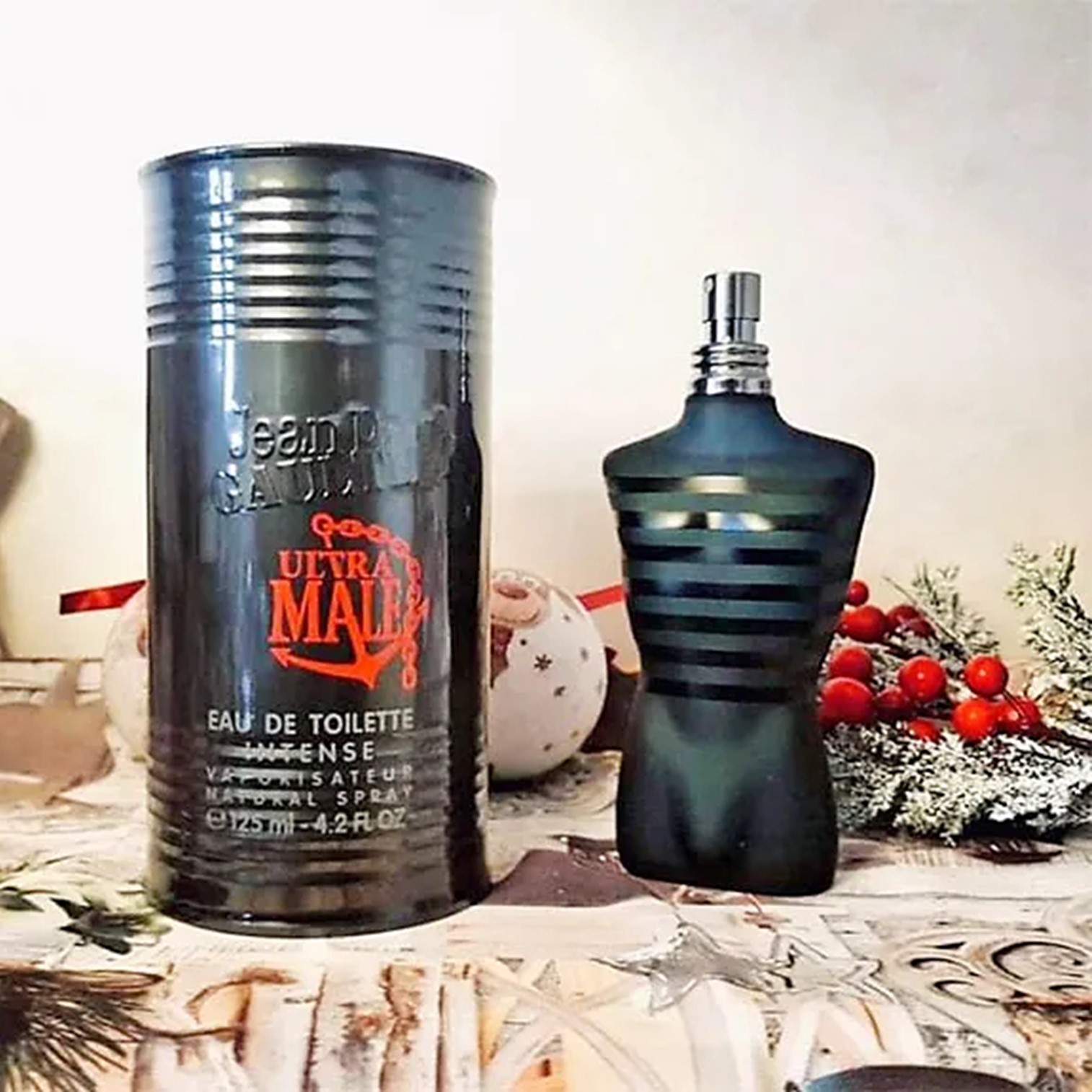Jean Paul Gaultier Ultra Male Eau de Toilette Intense 125ml น้ำหอมผู้ชายกลิ่นหอมเซ็กซี่หรูหราสินค้านำเข้าจากต่างประเทศของแท้พร้อมส่ง