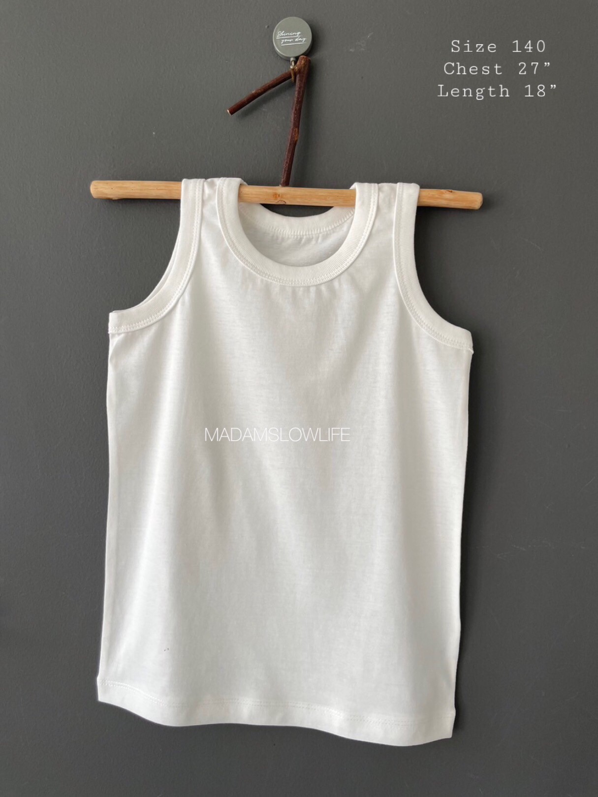 เสื้อกล้ามเด็ก 90 100 110 120 130 140