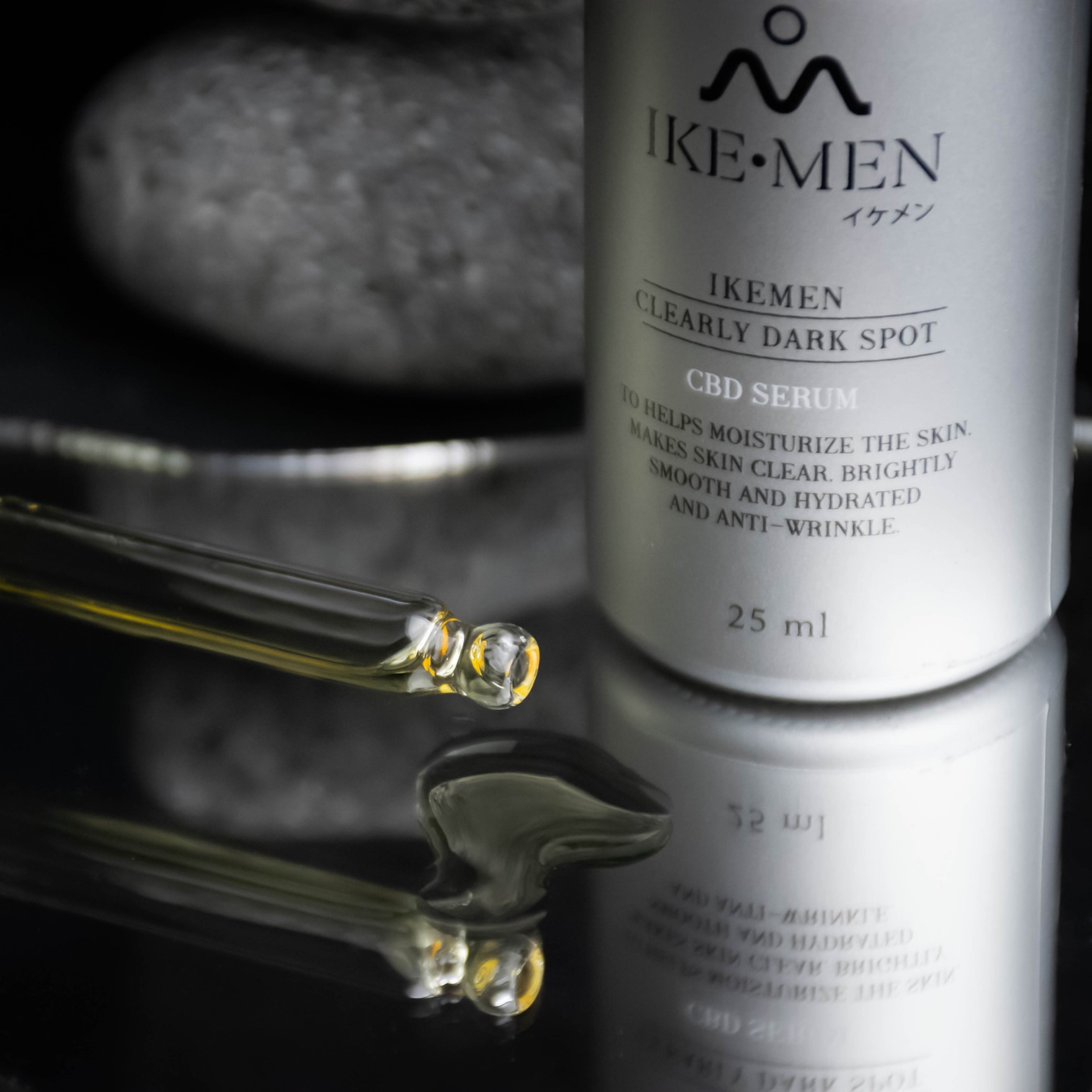 IKEMEN CLEARLY DARK SPOT CBD SERUM 25ML เซรั่มสูตรเข้มข้นพิเศษใหม่ล่าสุดช่วยลดเลือนริ้วรอยจุดด่างดำเพื่อผิวหน้ากระจ่างใสอย่างชัดเจน