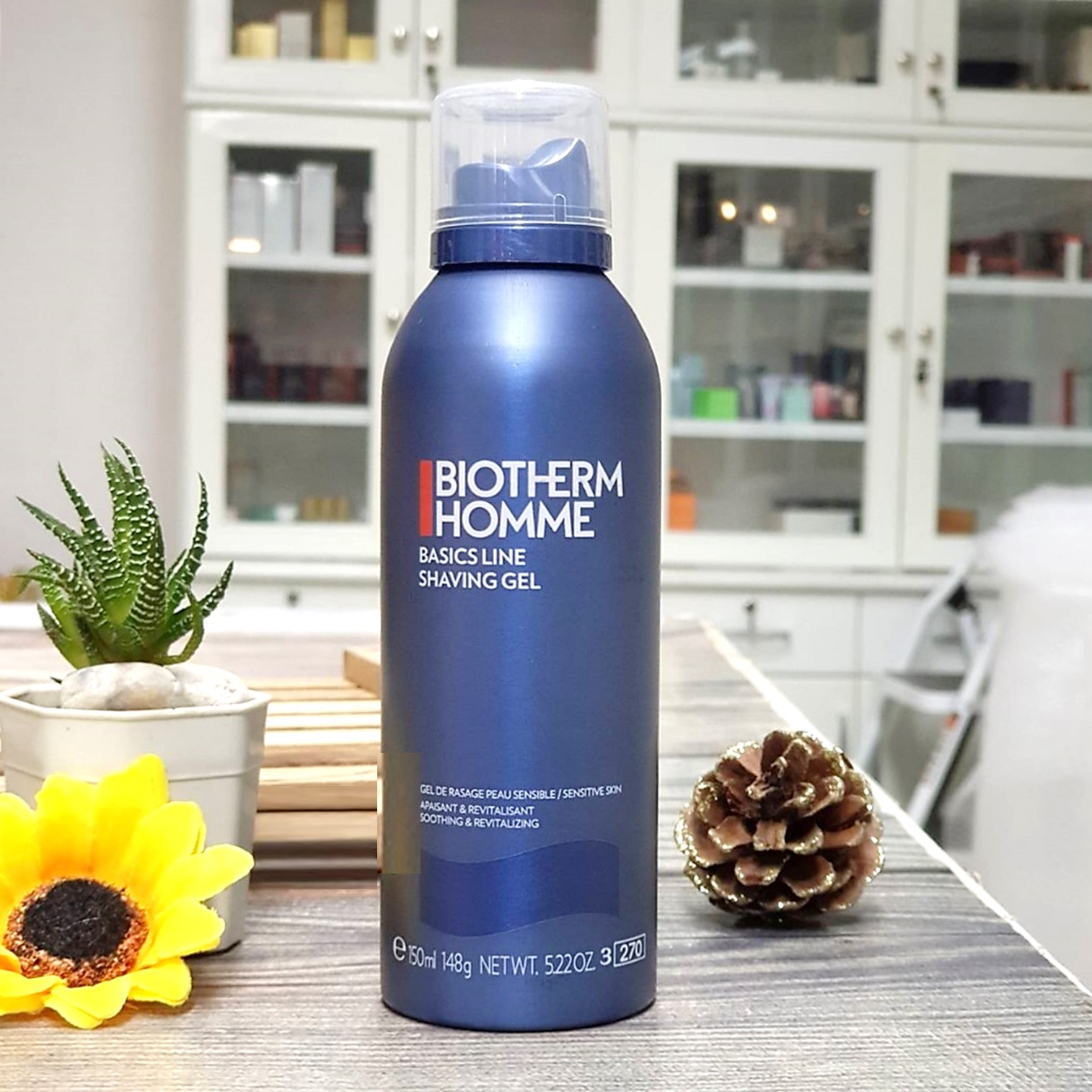 BIOTHERM Homme Basics Line Shaving Gel 150mL เจลโฟมโกนหนวดสูตรพิเศษจากไบโอเธิร์มสินค้านำเข้าจากต่างประเทศของแท้พร้อมส่ง