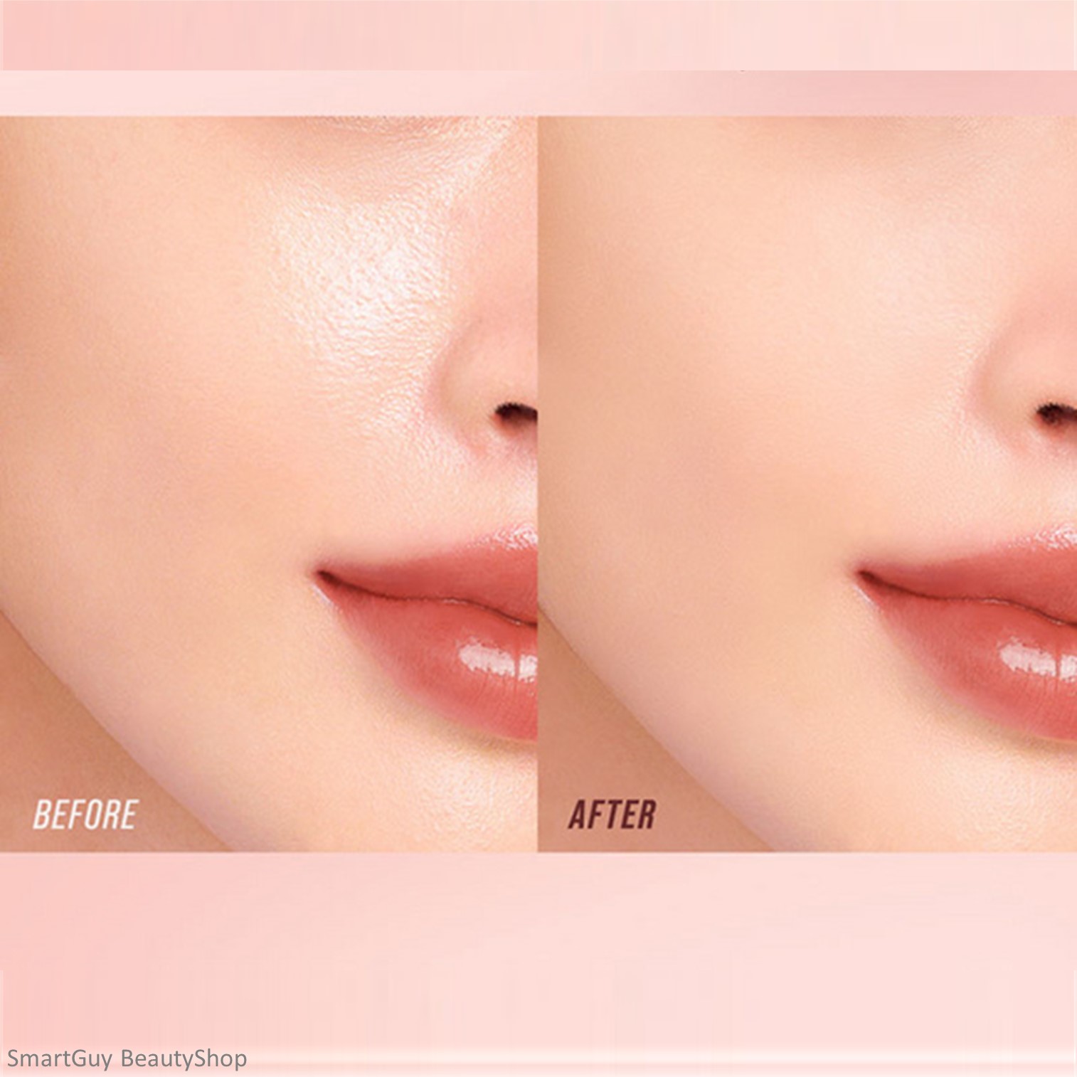 Nice Shop Q10 Moisture Velvet Two Way Cake แป้งพัฟเกาหลีเนื้อละเอียดบางเบาพร้อมการบำรุงผิวหน้าในขั้นตอนเดียว