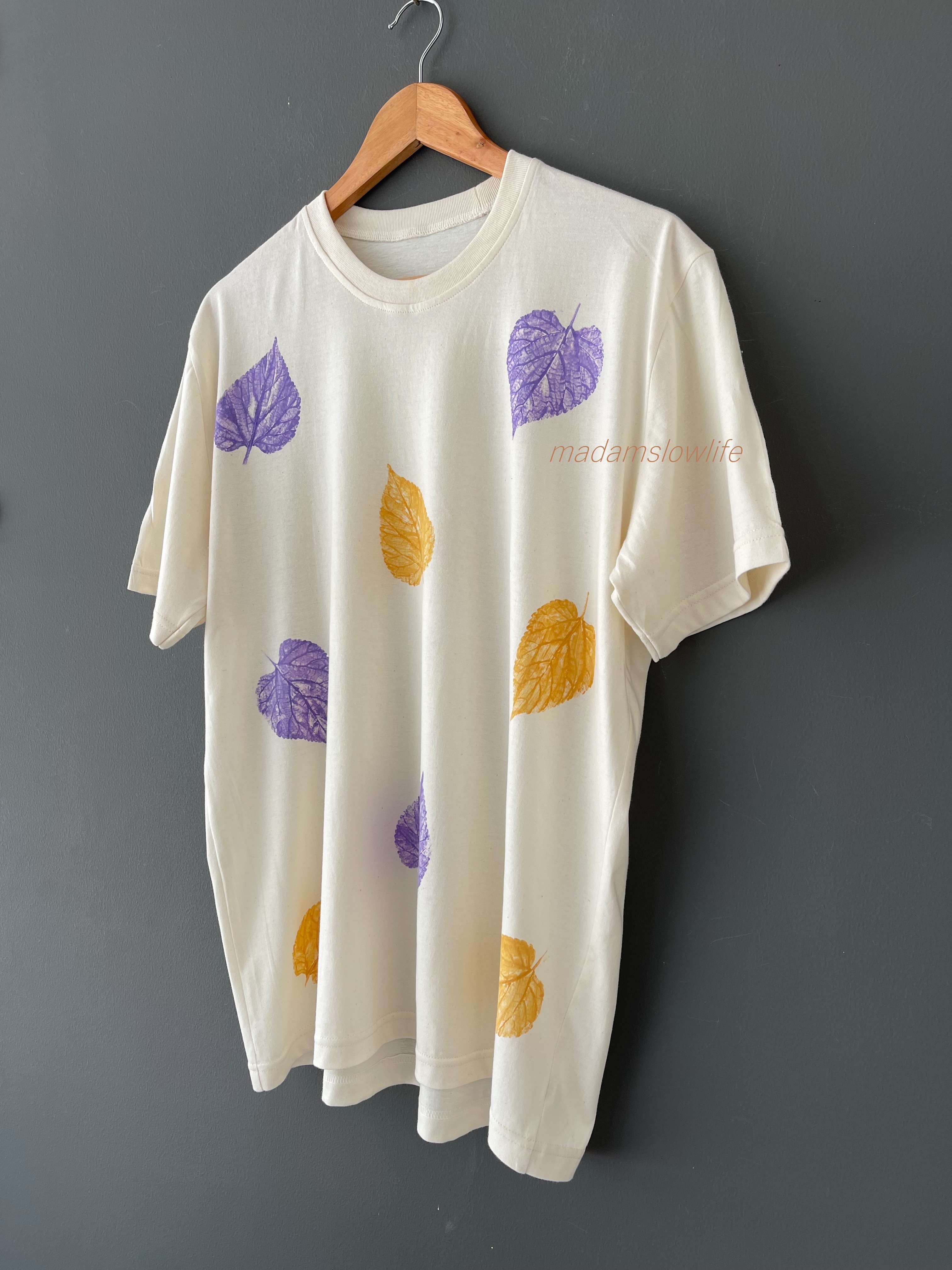 เสื้อยืดคอตตอน100% hand Print มีSize:XS,S,M,L,XL,2XL