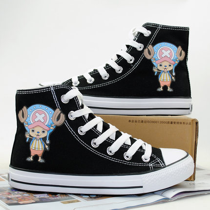 รองเท้าผ้าใบ ลาย One piece