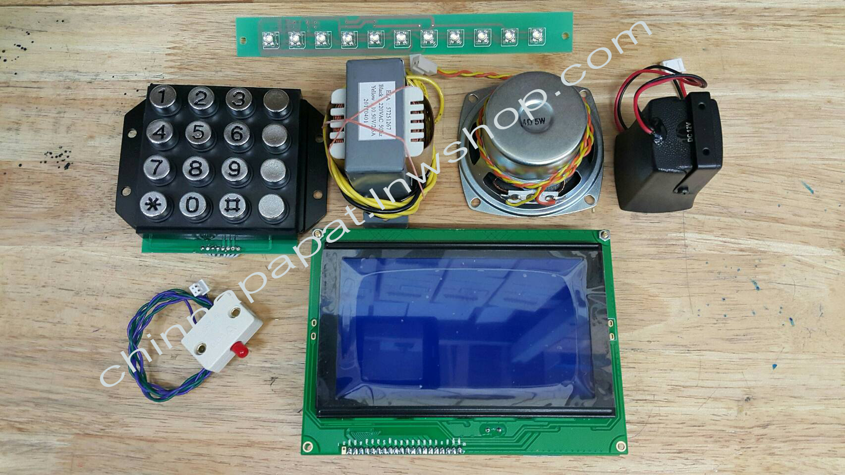 ชุดวงจรตู้เติมเงิน5ภาษาจ่ายบิล