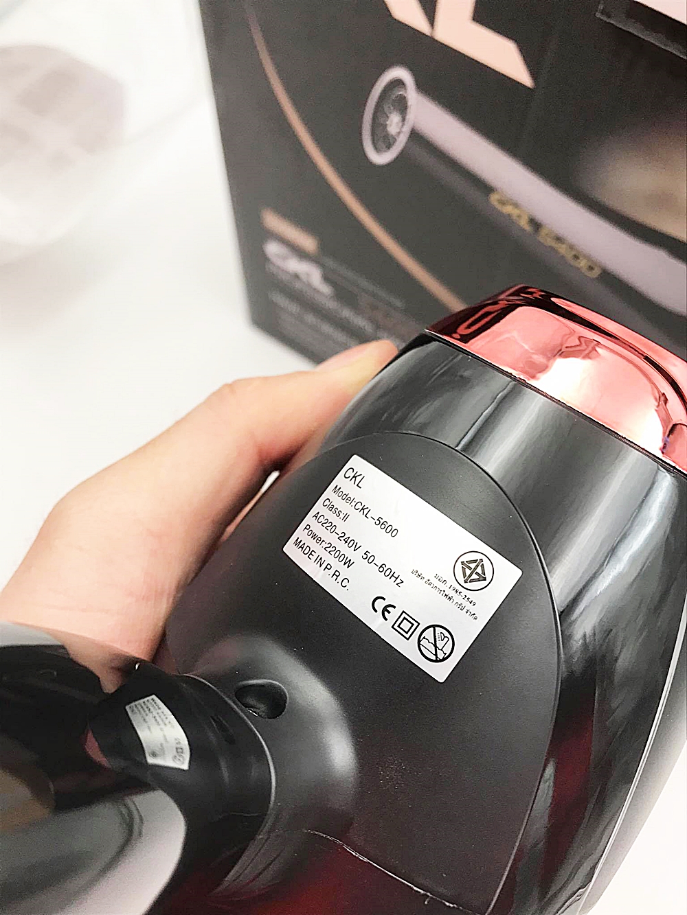 ไดร์เป่าผม CKL5400 Max 2200W (มอก. ประกัน 3 เดือน)