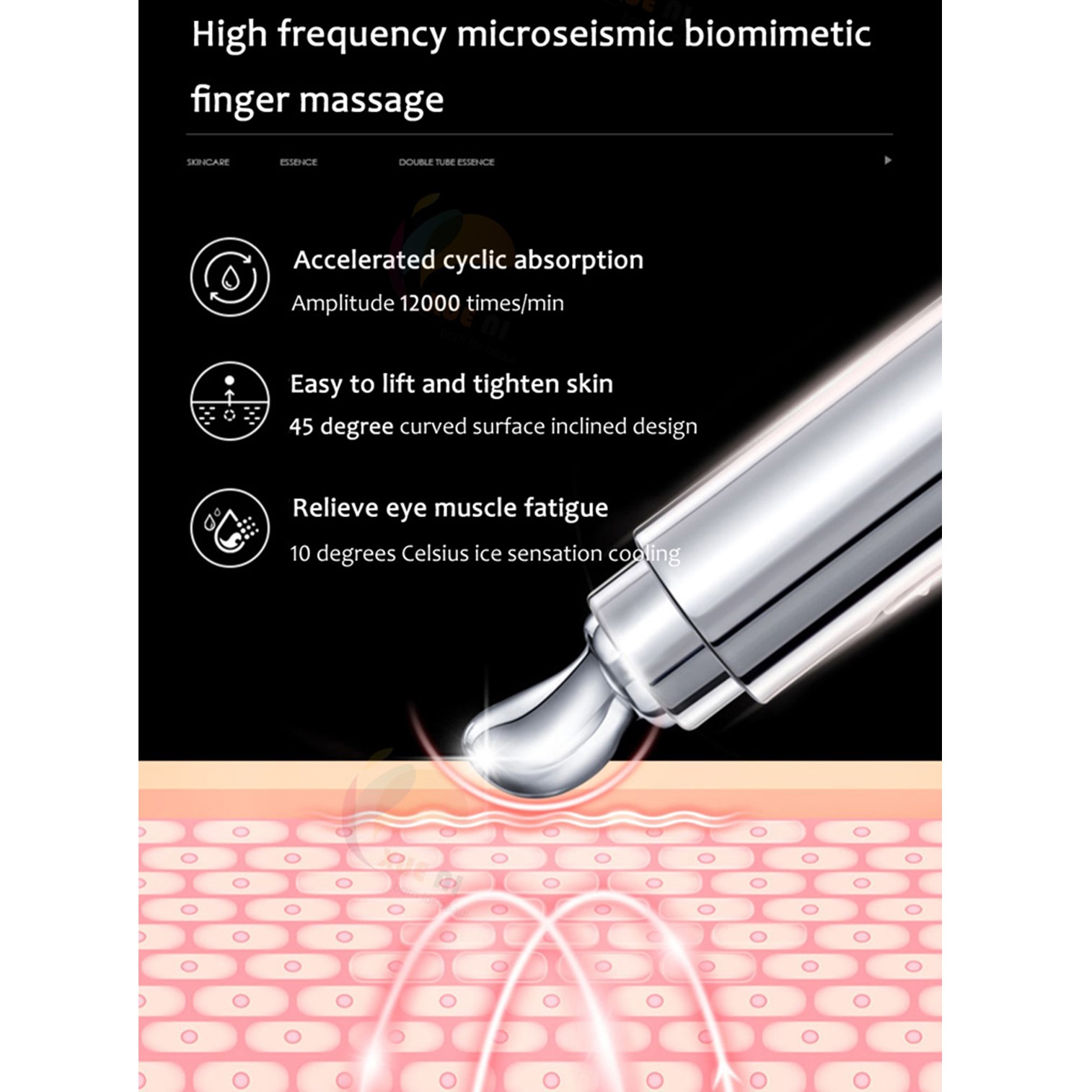 BLUE MAN Black Circle Removal Men's Anti Wrinkle Eye Cream ครีมบำรุงผิวรอบดวงสูตรพิเศษสำหรับผู้ชาย