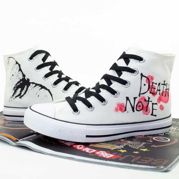 รองเท้าผ้าใบ ลาย death note