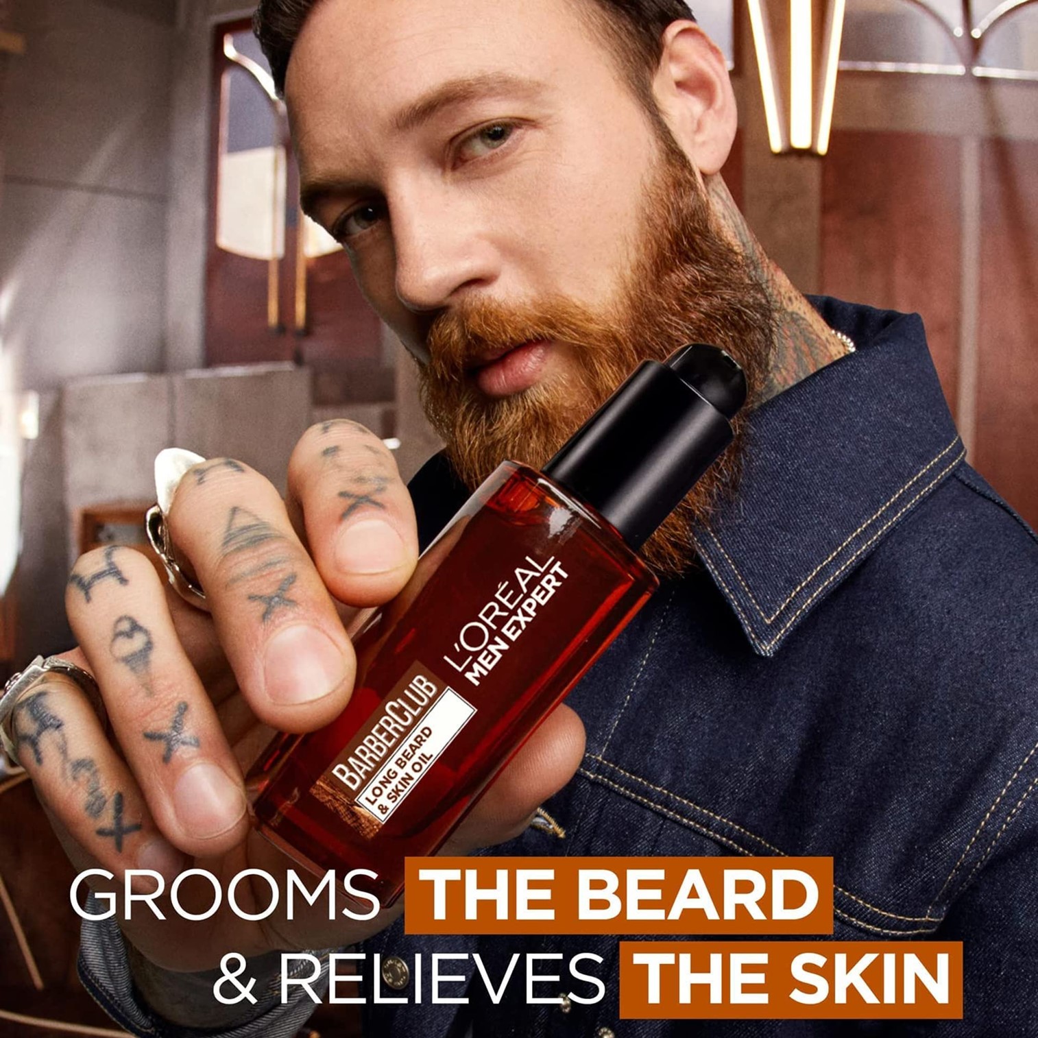 L'Oreal Men Expert Barber Club Beard Grooming Essentials Gift Set ชุดผลิตภัณฑ์ดูแลหนวดเคราสูตรพิเศษจากลอรีอัลเม็นสินค้านำเข้าจากต่างประเทศของแท้พร้อมส่ง