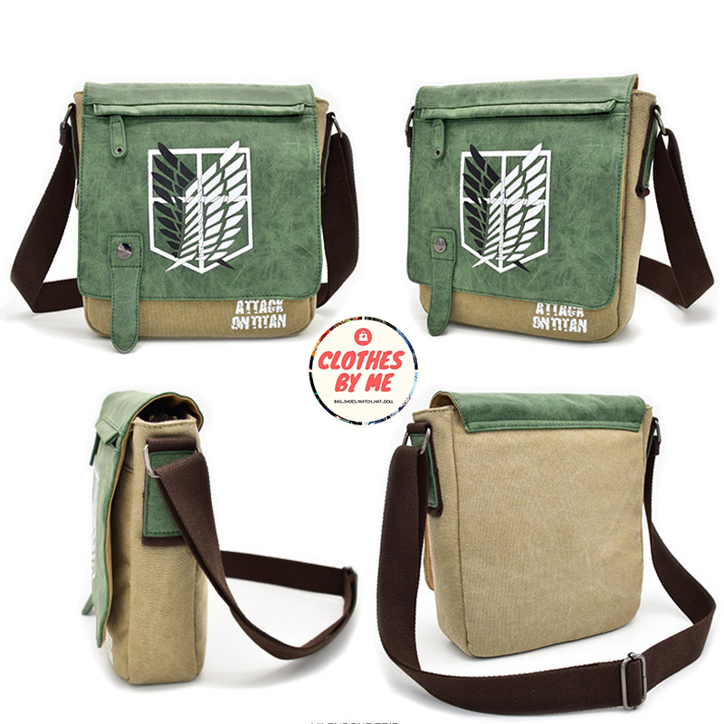กระเป๋าสะพาย Attack on Titan ผ่าพิภพไททัน