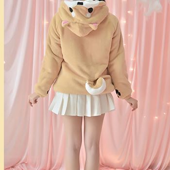 เสื้อกันหนาว ลาย ชิบะอินุ