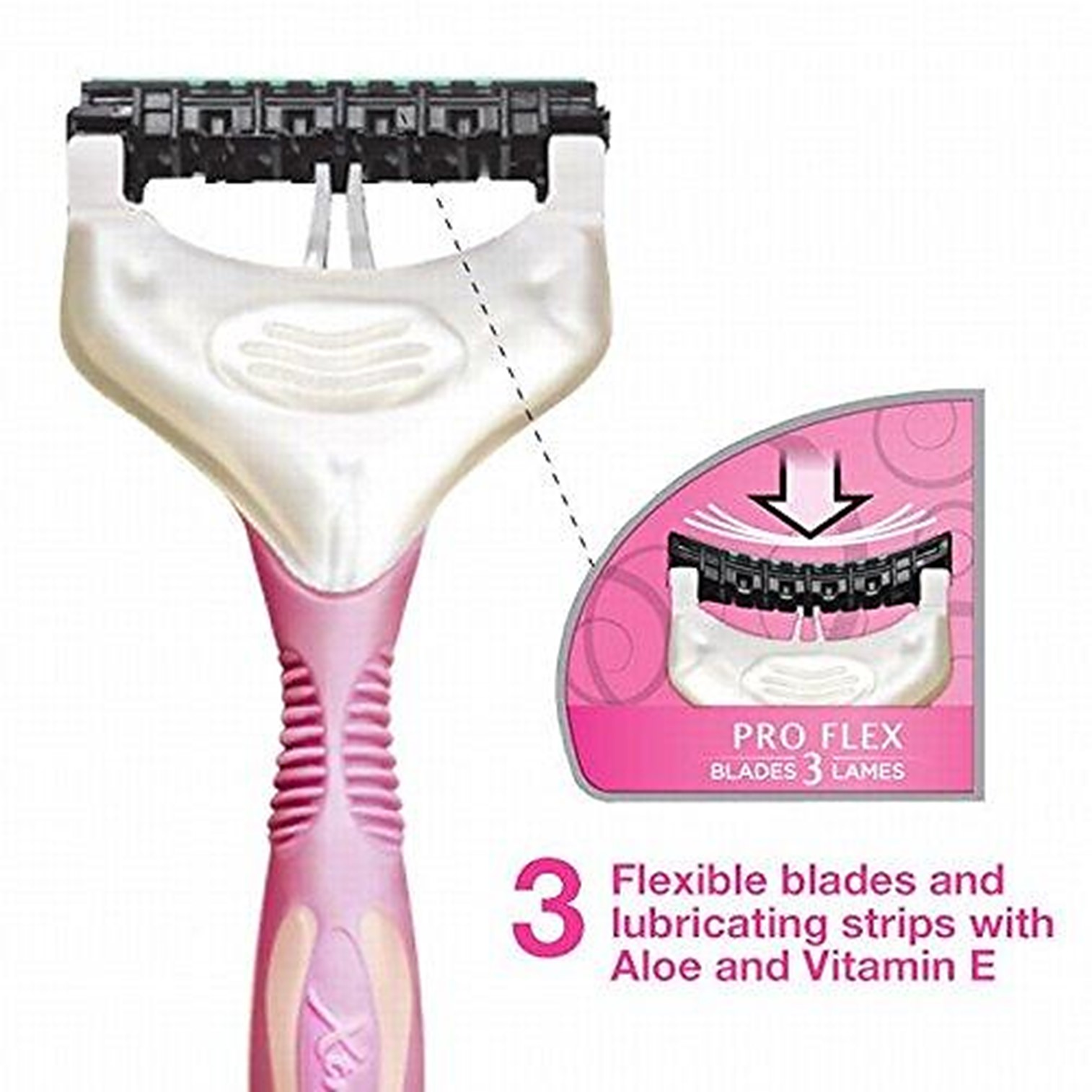 SCHICK Xtreme3 Disposable Razor 2+1's Free มีดโกนกำจัดขนสำหรับใบหน้าและผิวกายรุ่นพิเศษแพ็ค3ชิ้น