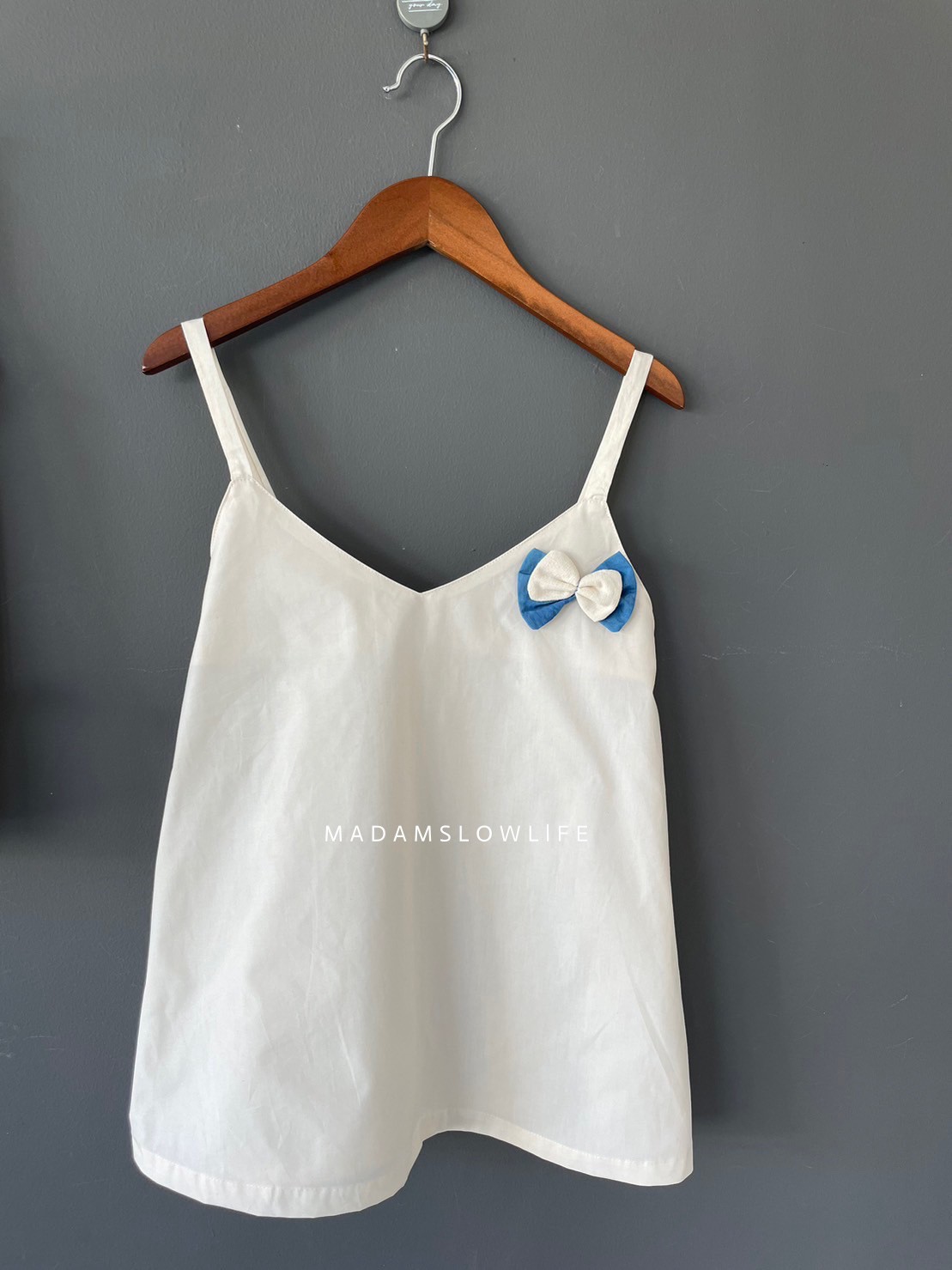 ชุดเซตสายเดี่ยวกระโปรง Size:S M L XL ผ้าคอตตอนพรีเมี่ยม