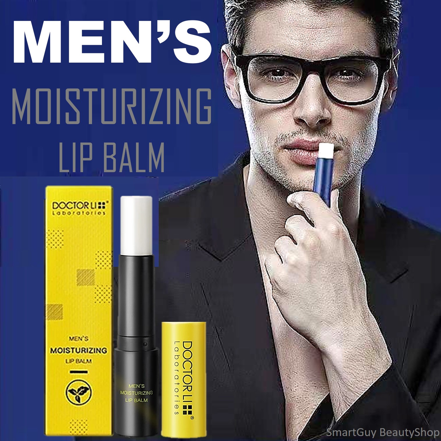 Doctor Li Men’s Moisturizing Lip Balm ลิปบาล์มมอยซ์เจอร์ไรเซอร์บำรุงริมฝีปากสูตรสำหรับผุ้ชาย