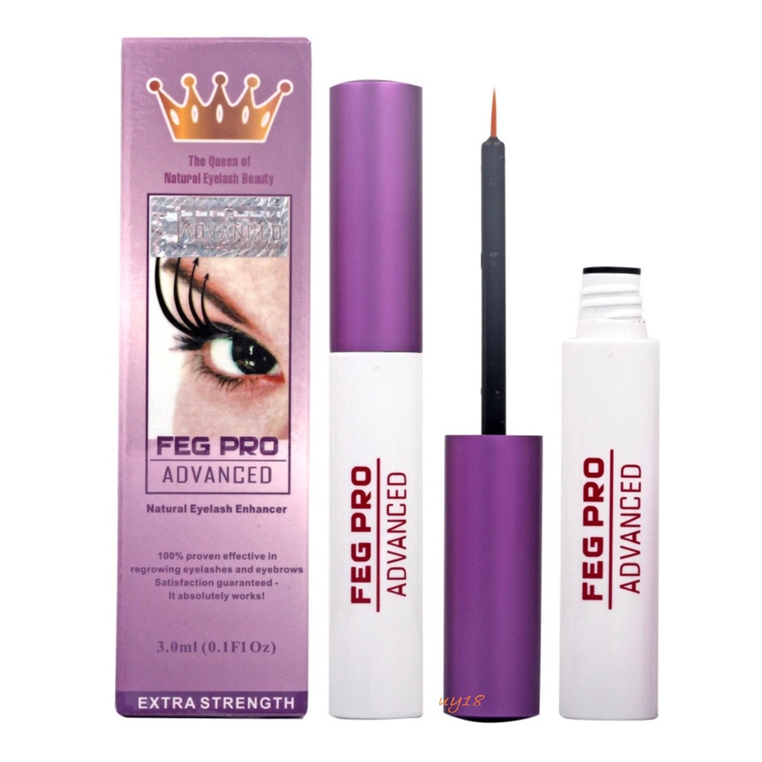 FEG Pro Advanced Specially Formulated Extra Strength Natural Eyelash Enhancer Serum เซรั่มบำรุงขนตายาวสูตรพิเศษเพิ่มความเข้มข้นของส่วนผสมเพื่อผลลัพธ์ที่ชัดเจนขึ้น