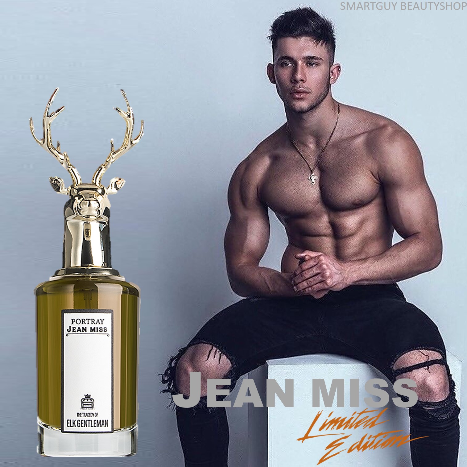 JEAN MISS The Handsome Of ELK Gentleman 80ml น้ำหอมผู้ชายลิขสิทธิ์แท้กลิ่นไฮโซหรูหราอบอุ่นผสานความเซ็กซี่น่าหลงใหล