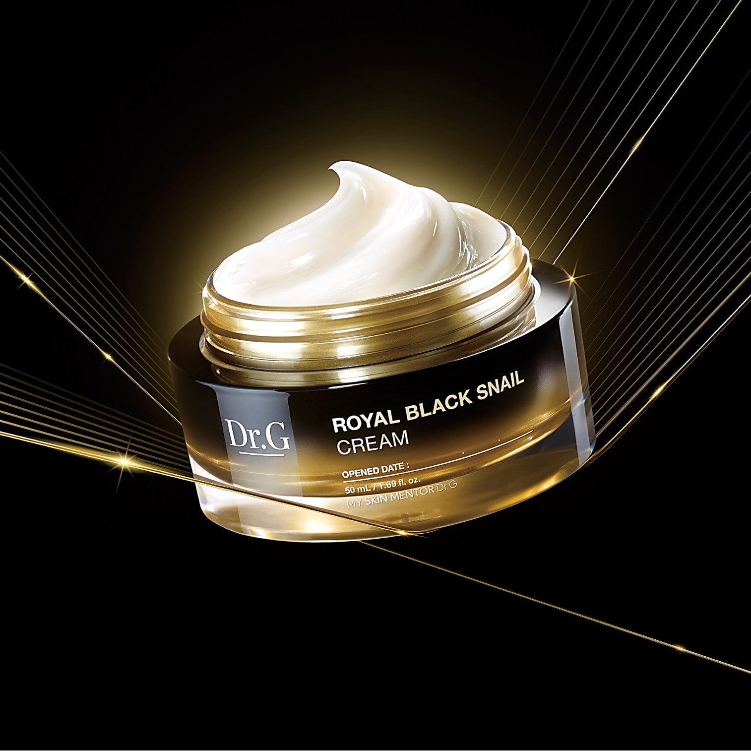 Dr.G Royal Black Snail Cream 50ml ครีมบำรุงผิวหน้าสูตรพรีเมี่ยมจากสารสกัดเมือกหอยทากสีดำสินค้านำเข้าจากเกาหลีของแท้พร้อมส่ง