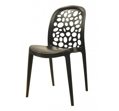 เก้าอี้อาหารสไตล์โมเดริ์น ที่นั่งพลาสติก