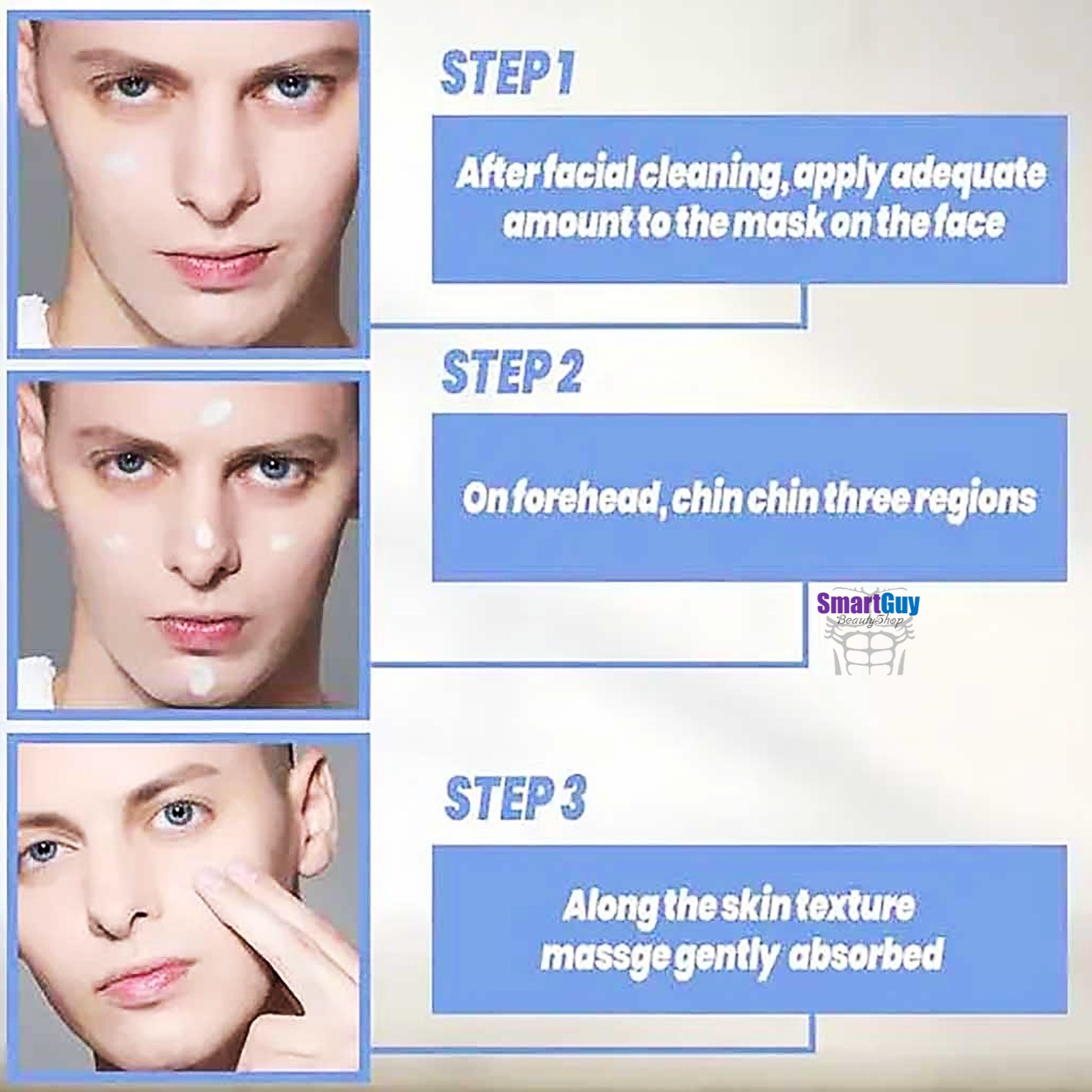 ครีมมอยซ์เจอร์ไรเซอร์สำหรับผู้ชายช่วยปรับผิวหน้ากระจ่างใสมีออร่าชุ่มชื่นอิ่มน้ำย้อนวัยผิวหน้าในทันที OUPEI Men Delicate And Smooth Transparent Refreshing Full Skin 50g.