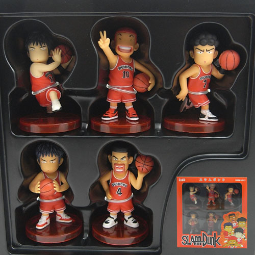 Slamdunk 5 ตัว กล่อง (ชุดแดง)