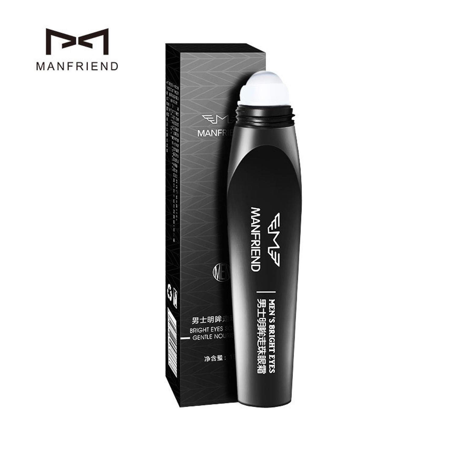 MANFRIEND Bright Eyes Soothing Gentle Nourishment Roll-On 15g ผลิตภัณฑ์บำรุงและปัญหารอบดวงตาสูตรพรีเมี่ยมสำหรับผู้ชาย