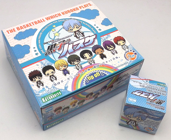 โมเดล Kuroko No Basket 9ตัว ฐานแดง กล่องฟ้า