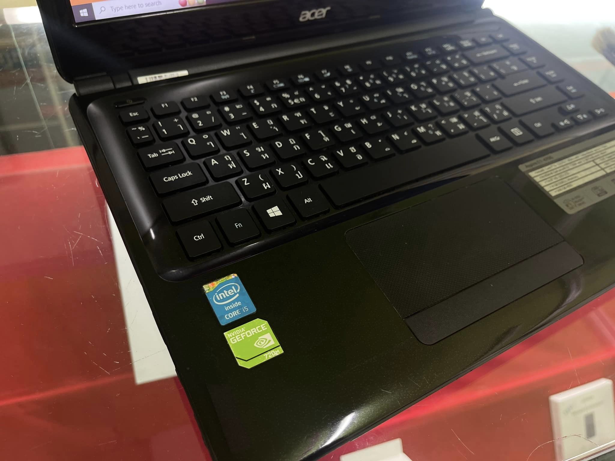 ขายโน๊ตบุ๊ค Acer Aspire E1 จอ 14 นิ้ว Core i5 การ์ดจอ 2GB เครื่องสวย จอใส แบตดี