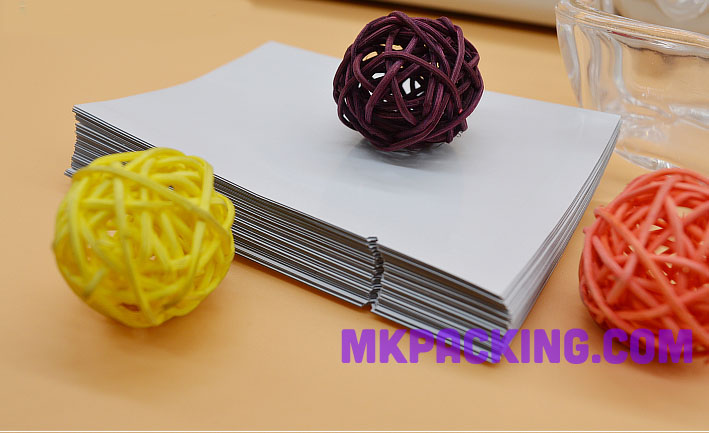 ถุงซีล 3 ด้าน -- สีขาวด้าน