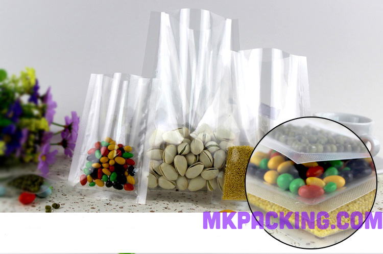 ถุงแบนซีล 3 ด้าน -- ซองใส