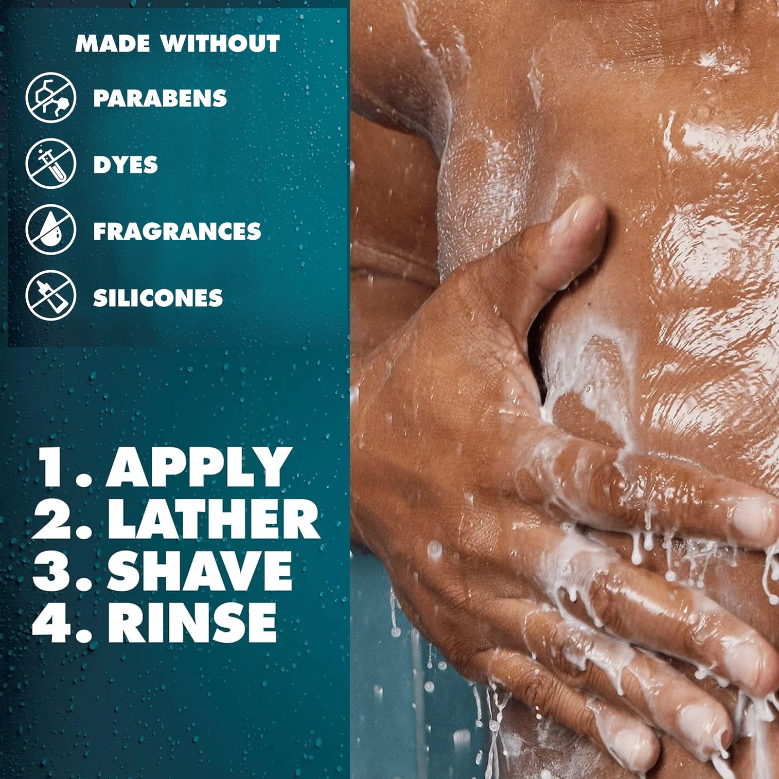 Gillette Intimate 2in1 Shave Cream+Cleanser 177ml ครีมโกนขนตามร่างกายสูตรอ่อนโยนสำหรับผิวบอบบางบริเวณจุดซ่อนเร้นสินค้านำเข้าจากออสเตรเลียของแท้พร้อมส่ง