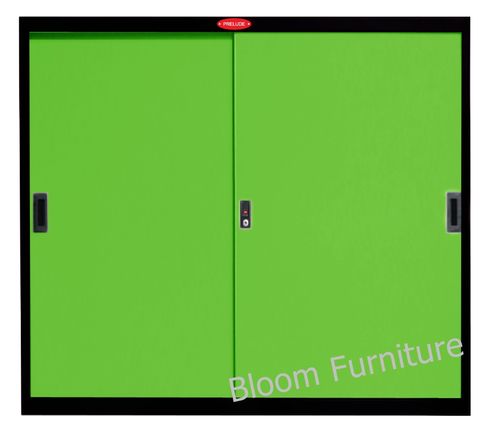 ตู้เหล็กเก็บเอกสารบานเลื่อนทึบ ขนาด 88x40.7x88 ฃม.