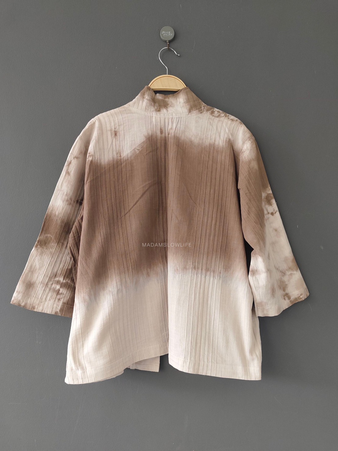 เสื้อคลุมยูกาตะ มี 3 สีคราม น้ำตาล เขียวขี้ม้า size: F