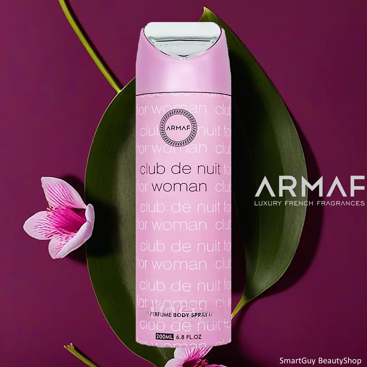 Armaf Club De Nuit Perfume Body Spray For Women 200ml สเปรย์น้ำหอมระงับกลิ่นกายกลิ่นหอมสุดพิเศษสำหรับผู้หญิงสินค้านำเข้าจากต่างประเทศของแท้พร้อมส่ง