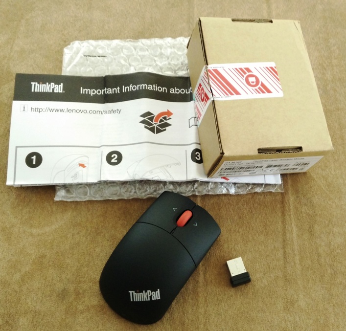 Thinkpad wireless laser mouse