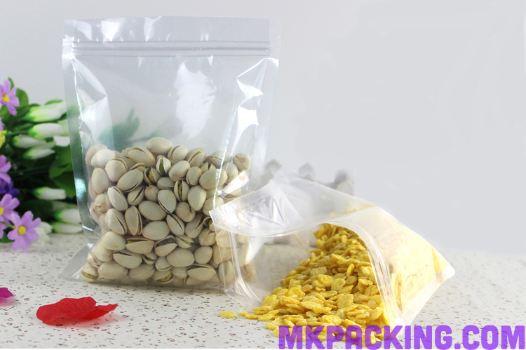 ถุงพลาสติกใส ซิปล็อค ตั้งไม่ได้ ขนาด 10x15cm