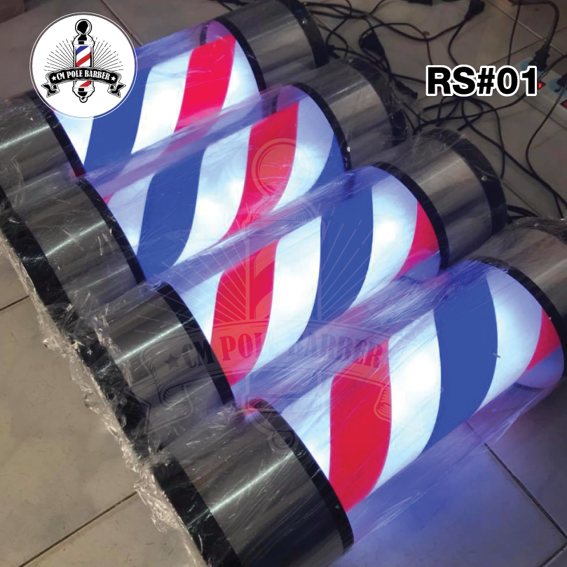 ไฟหมุน บาร์เบอร์ วินเทจ RS#02 ขนาด 60 cm.