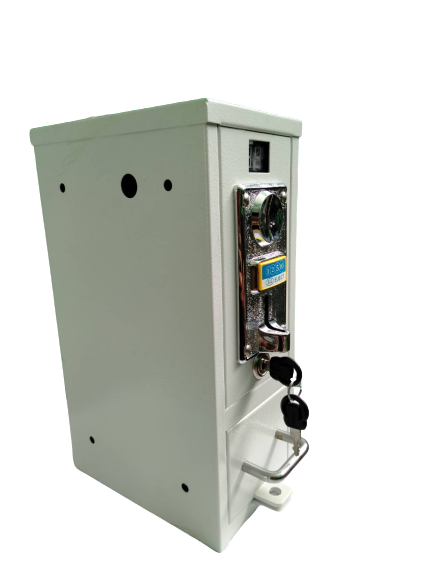 กล่องหยอดเหรียญเครื่องซักผ้ารับเรียญ1,2,5,10