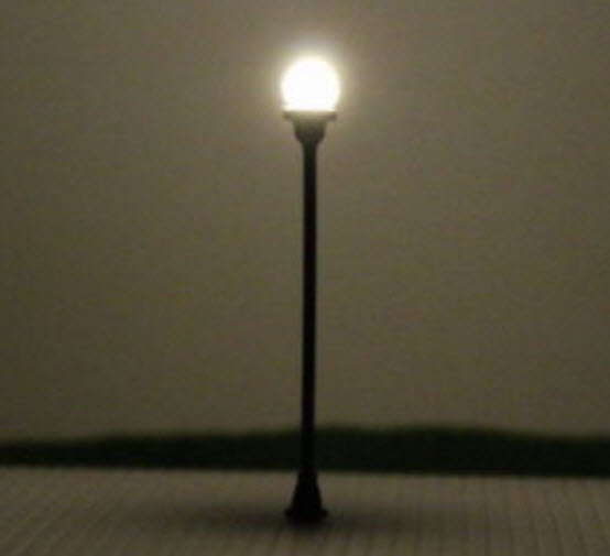 เสาไฟทางเดิน 3V สูง 7 ซ.ม. / 5 ต้น (มีรีซิสเตอร์)