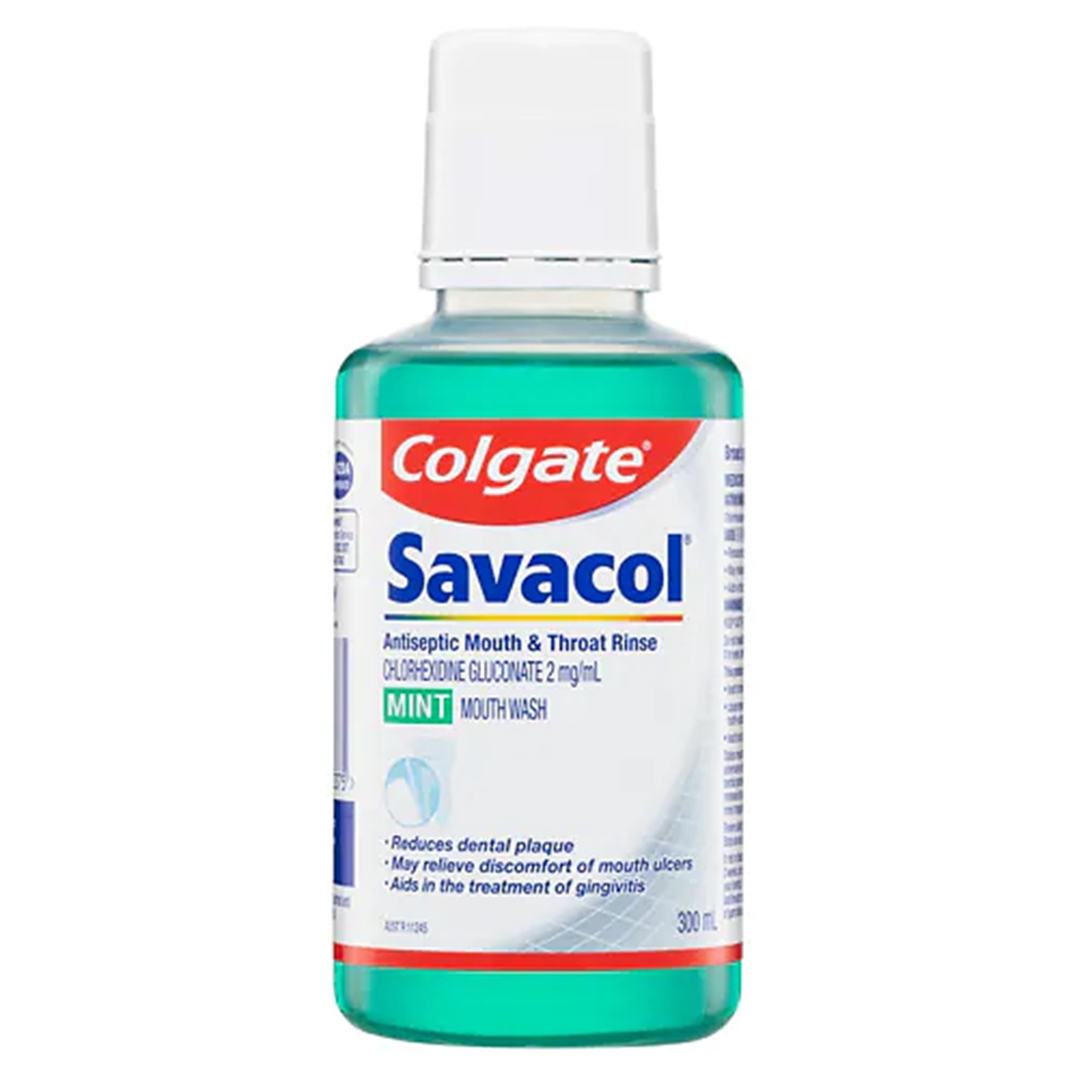 Colgate Savacol Antiseptic Mouth and Throat Rinse Mouthwash 300mL น้ำยาบ้วนปากสูตรพิเศษจากคอลเกตสินค้านำเข้าจากออสเตรเลียพร้อมส่ง
