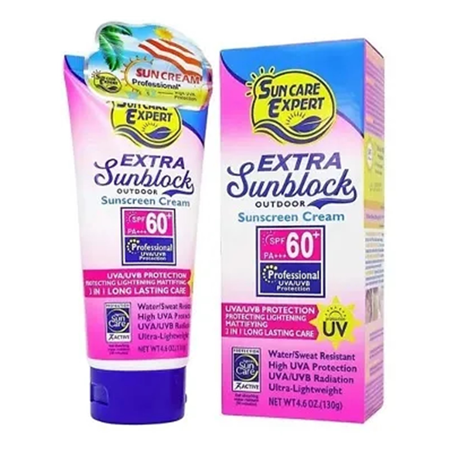 Wokali extra sunblock sunscreen cream SPF 60+ ครีมกันแดดเนื้อบางเบาสำหรับหน้าและผิวกายสูตรพิเศษพร้อมบำรุงผิวสินค้านำเข้าจากต่างประเทศรับประกันของแท้พร้อมส่ง