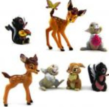กวางน้อย แบมบี้ Bambi และเพื่อน ชุด 7 ตัว