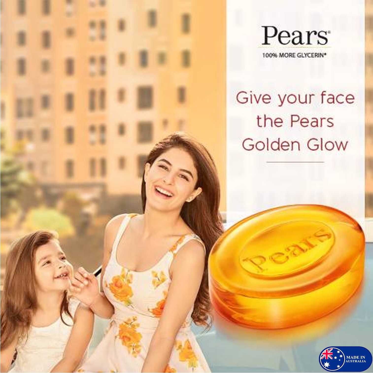 Pears Pure And Gentle With Natural Oils Bar Soap 3X125G สบู่ทำความสะอาดผิวกายสูตรพิเศษเพื่อผิวเนียนนุ่มสุขภาพดีสินค้านำเข้าจากออสเตรเลียพร้อมส่ง